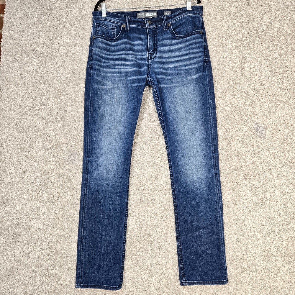 BKE Alec jeans mens 36x31 straight leg stretch The Buckle